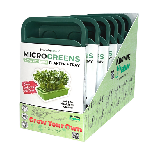 Windowsill Microgreens Planters